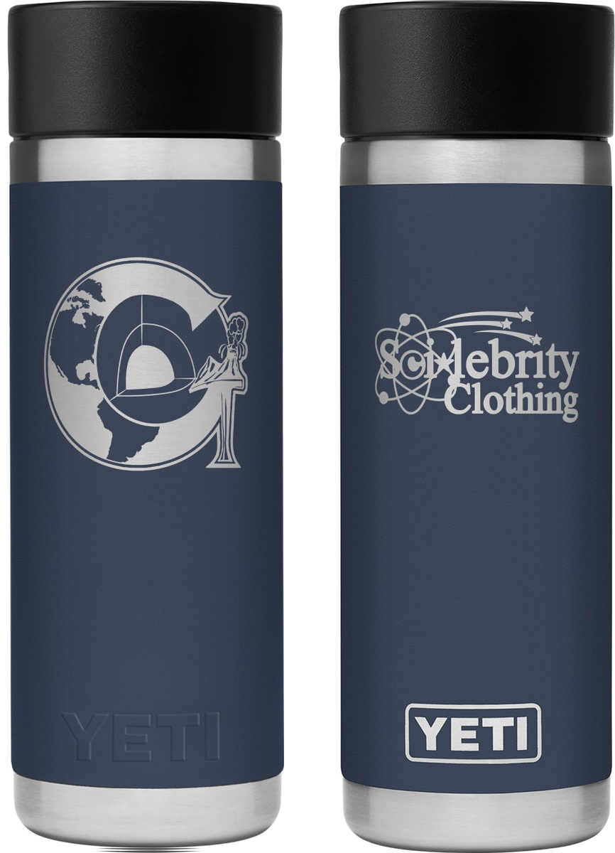 YETI Sci*lebrity - Geology 18oz Rambler - Blue – Scilebrity Clothing LLC