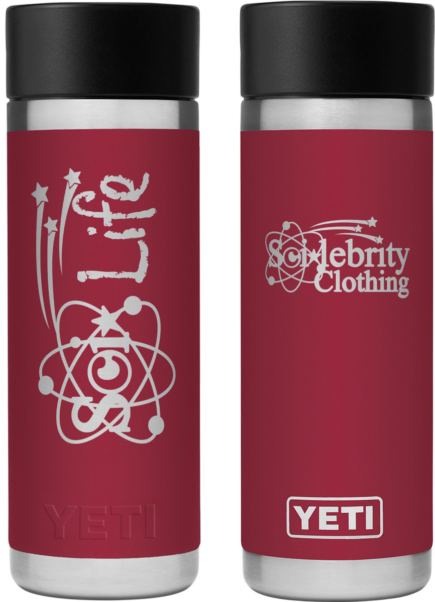 YETI Sci*lebrity - Sci*Life 18oz Rambler - Red – Scilebrity Clothing LLC