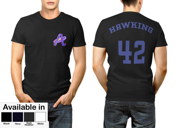 Astronomy - Sci*Lebrtiy T-Shirt - Hawking #42 - Various Colors