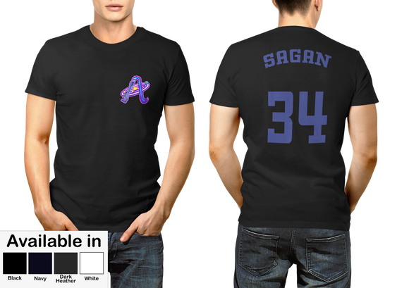 Astronomy - Sci*Lebrtiy T-Shirt - Sagan #34 - Various Colors