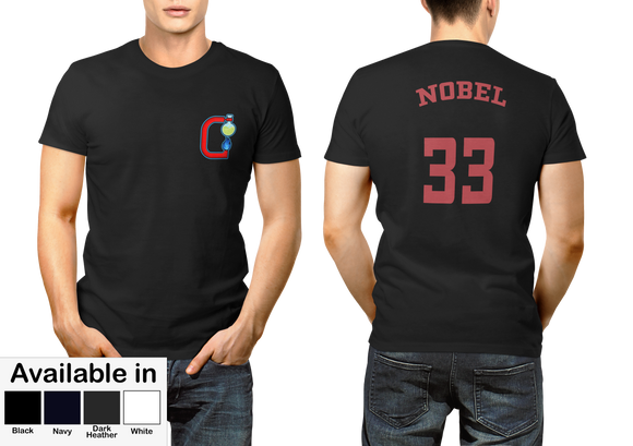 Chemistry - Sci*Lebrtiy T-Shirt - Nobel #33 - Various Colors